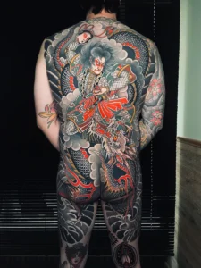 tatuaje japones cuerpo entero trabajo